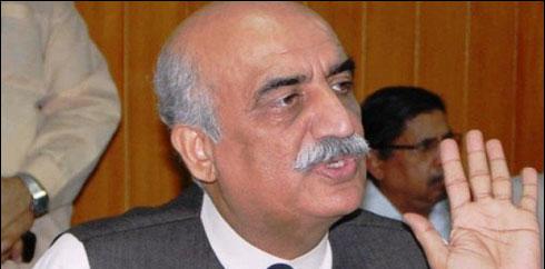 حکومت اہم فیصلے پارلیمنٹ میں نہیں کرتی:خورشید شاہ