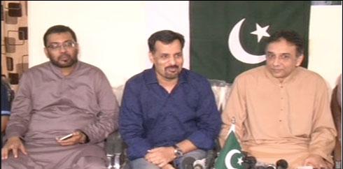 رضا ہارون بھی مصطفیٰ کمال کے قافلے میں شامل 