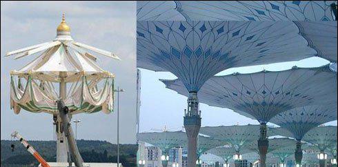 مطاف کے صحن میں دُنیا کی سب سے بڑی چھتری نصب کرنے کا فیصلہ 