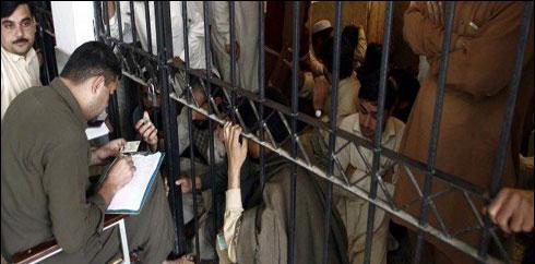 پشاور کے مختلف علاقوں سے 52مشتبہ افراد زیر حراست