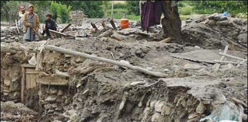 چترال میں لینڈسلائڈنگ کے باعث 8 بچے ملبے تلے دب گئے
