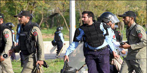 اسلام آباد : ریڈ زون میں پولیس اور رینجرز کے تازہ دم دستے تعینات