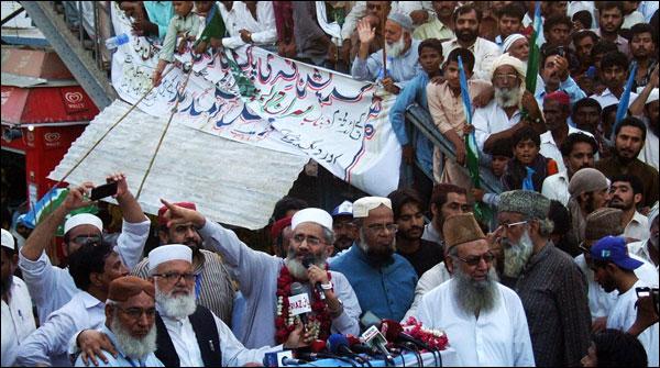 کرپشن سے حکمرانوں نے خود کو مضبوط کیا، سراج الحق