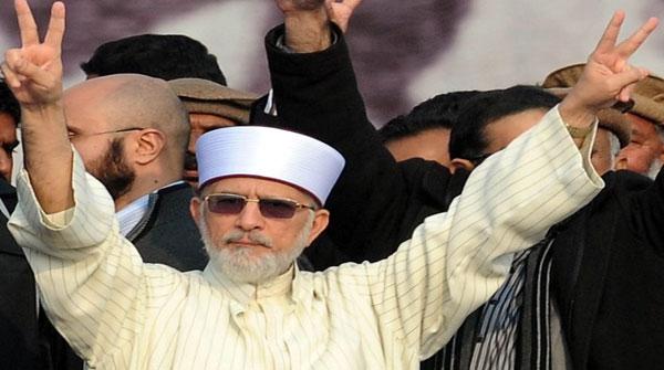 طاہرالقادری کامال روڈ لاہورپر دھرنے کا اعلان
