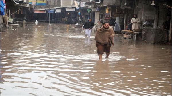 پشاور میں تیزبارش اور گردوغبار کے طوفان کا امکان