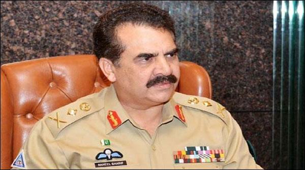 آرمی چیف رینجرزہیڈ کواٹرز کراچی پہنچ گئے