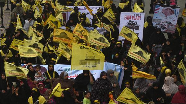 یوم القدس: ملک بھر میں ریلیاں،فلسطینیوں سے اظہار یکجہتی