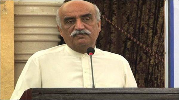 الیکشن جیتنے کےلئے ن لیگ کے ہتھکنڈے قابل مذمت ہیں،خورشید شاہ