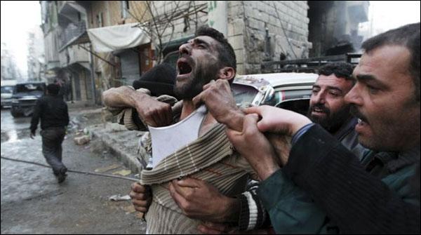 شامی شہر حلب میں 3ماہ میں 950شہری ہلاک