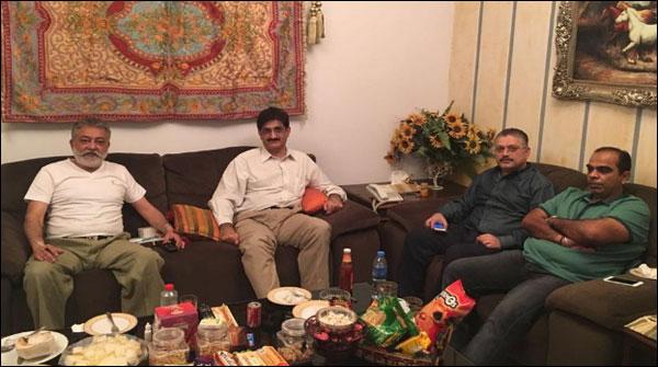پیر پگار ا کی مراد علی شاہ سے دبئی میں ملاقات