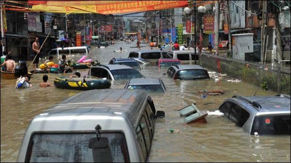 چین :بارشوں اور سیلاب سے ہلاکتوں کی تعداد 114 ہوگئی