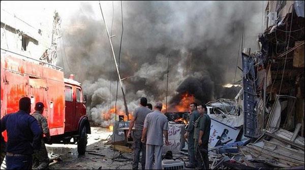 دمشق: کار بم دھماکے میں کئی افراد زخمی