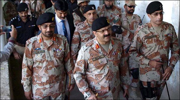 لاڑکانہ : ڈی جی رینجرز کا جائے حادثے کا دورہ