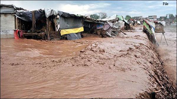 کے پی میں سیلاب، لینڈ سلائیڈنگ سے 61 ہلاکتیں ہوئیں