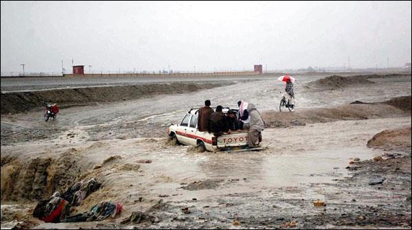 ندی نالوں میں طغیانی، بلوچستان کے مختلف علاقوں میں تباہی