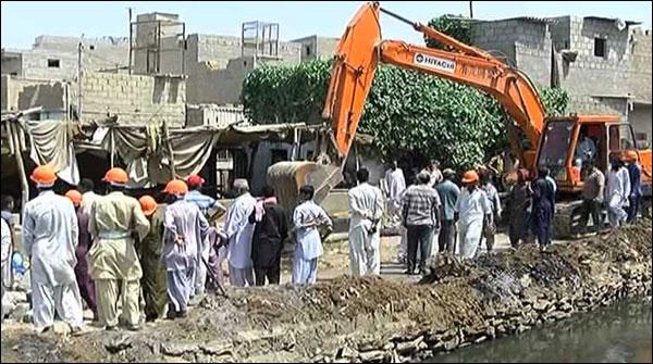 گجر نالے سے 685 تجاوزات مسمار