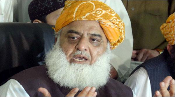 زبان پر’را‘ کا لفظ آتے ہی بات ختم ہوجاتی ہے،فضل الرحمان