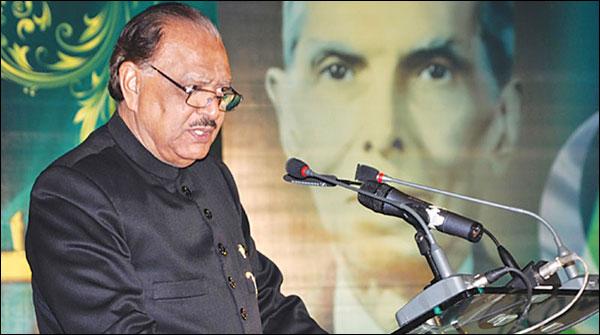 دہشتگردی کے شہدا کے لہو کا ایک ایک قطرہ ہم پر قرض ہے، صدرممنون