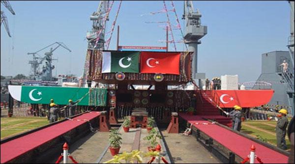 پاک بحریہ کے لیے 17 ہزار ٹن کا فلیٹ ٹینکر تیار