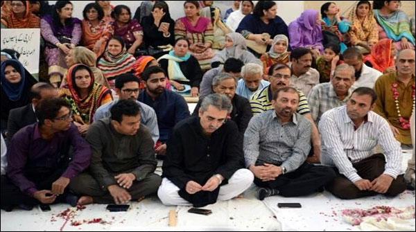 ایم کیو ایم کی بھوک ہڑتال پانچویں روز بھی جاری