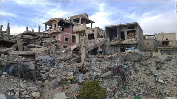 حلب پر سرکاری فوج کی فضائی بمباری، 15افراد ہلاک