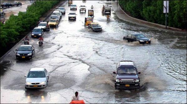 کراچی: ملیرہالٹ اور اطراف کےعلاقوں میں بارش