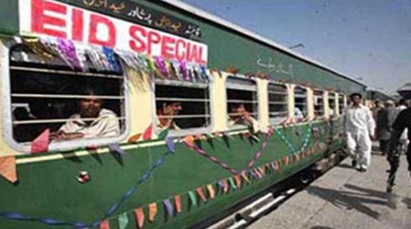 عید اسپیشل ٹرین کا باتھ روم کچن کے اسٹور روم میں تبدیل