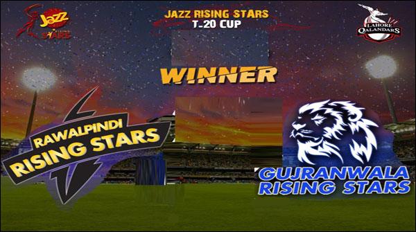 راولپنڈی رائزنگ اسٹارز اور گجرانوالہ نے اپنے اپنے میچز جیت لیے