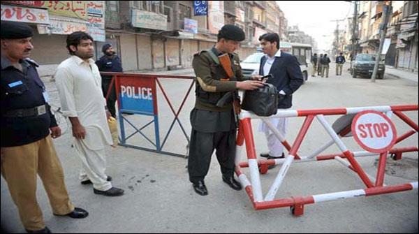 پشاورمیں آج سے10 روز کےلئے دفعہ 144نافذ