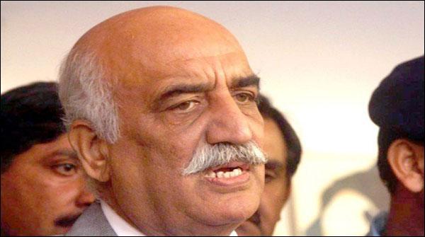 فیصلے سڑکوں پر نہیں پارلیمنٹ میں ہونے چاہئیں، خورشید شاہ