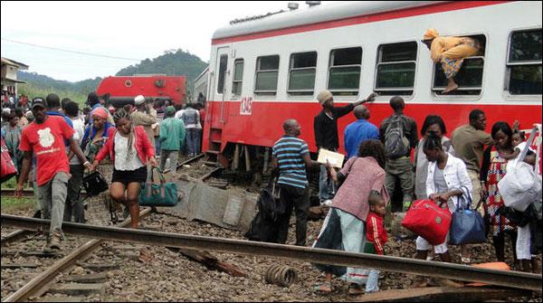 کیمرون میں ٹرین حادثہ، 73 افراد ہلاک