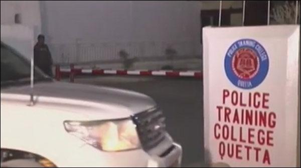 کوئٹہ کے پولیس ٹریننگ کالج میں دہشت گردی کامقدمہ درج