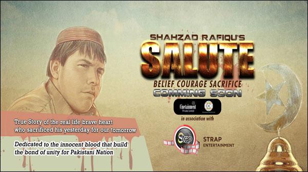 اعتزاز حسن کی زندگی پر مبنی فلم۔’ سلوٹ‘ کا پریمیئر