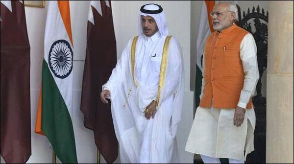 بھارت اورقطر کے درمیان چارمعاہدوں پردستخط