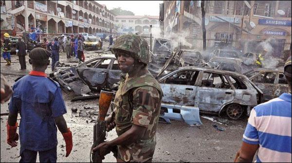 نائیجیریا :2 خود کش دھماکے ،45افراد ہلاک