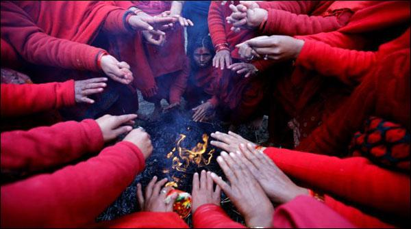 نیپال میں ہندو تہوار سواستھانی کا آغاز