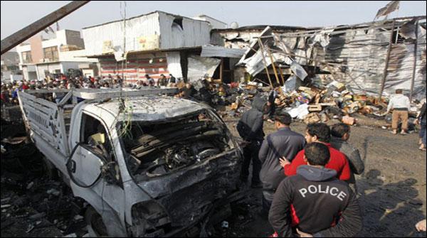 بغداد میں خودکش دھماکے میں 51 افراد ہلاک  جبکہ متعدد زخمی