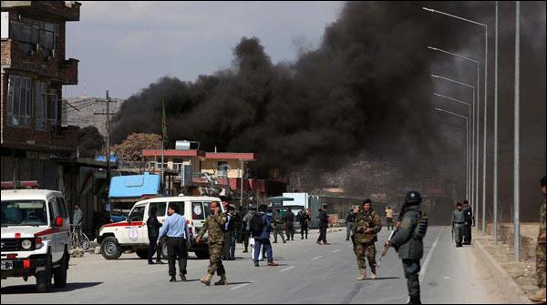 کابل میں دو خودکش دھماکے، تین افراد ہلاک، چالیس زخمی