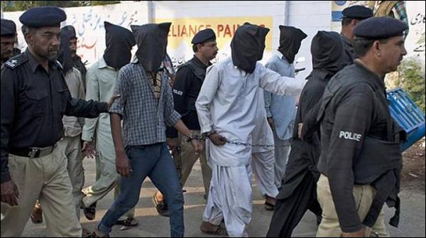 کراچی ،بھتا خوری ،اسٹریٹ کرائم کے 13 ملزم گرفتار
