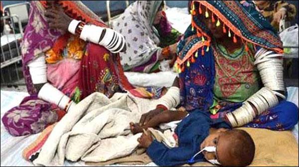 تھر موت کا ڈیرہ: غذائی قلت سے مزید2 بچے جاں بحق