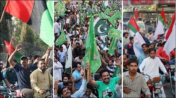 کراچی میں اتوار پر سیاسی ریلیوں کا انبار