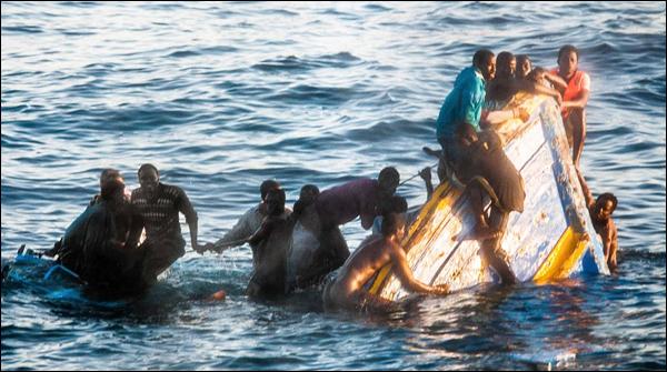 یونان:پناہ گزینوں کی کشتی کو حادثہ، 15افراد ہلاک