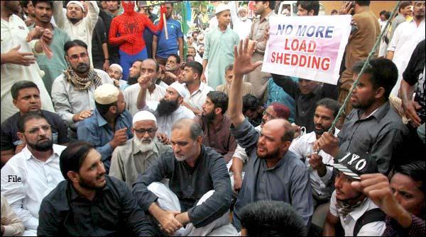 کراچی: جماعت اسلامی کا شارع فیصل پر دھرنا