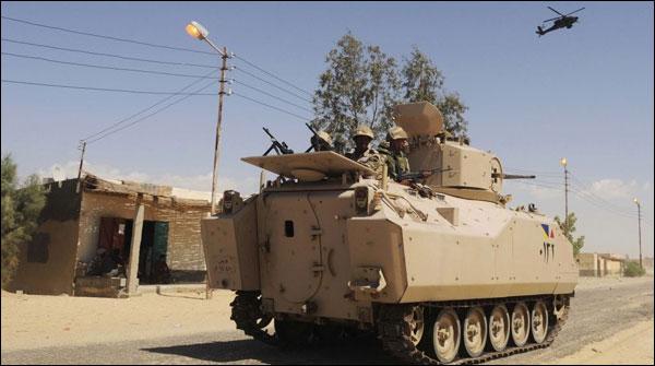مصر: سیکیورٹی فورسز سے جھڑپوں میں داعش کے 6جنگجو ہلاک