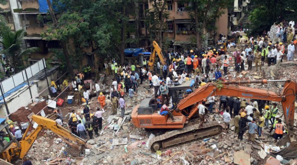 ممبئی میں رہائشی عمارت گرنے سے ہلاکتیں 17 ہوگئیں، شیو سینا رہنما گرفتار