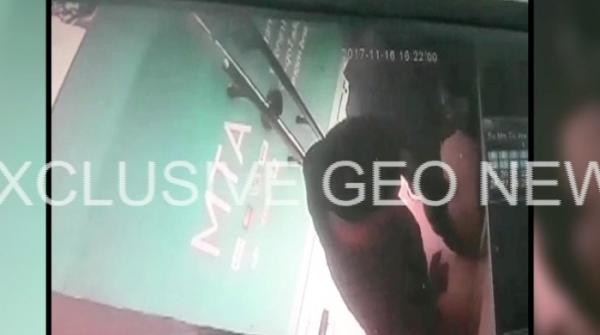 اے ٹی ایم مشین میں چینی باشندے کی نقب زنی کی ویڈیو منظرعام پر