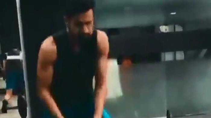 شعیب ملک نے جم ورک آؤٹ کی ویڈیو شیئر کر دی