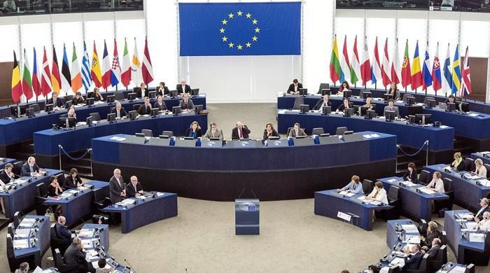 یورپی پارلیمنٹ میں پاکستان کیخلاف قرارداد بھاری اکثریت سے منظور