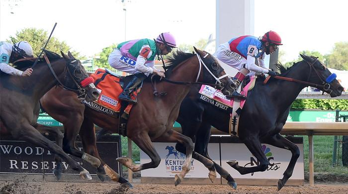 میڈینا اسپرٹ نے کنٹکی ڈربی گھڑ دوڑ جیت لی