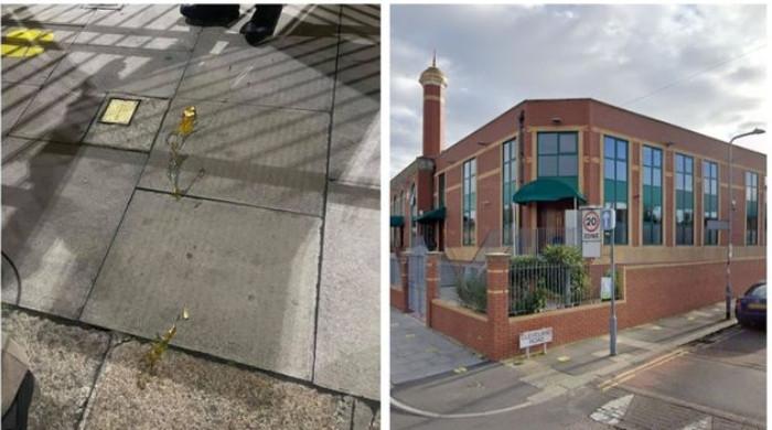 لندن، نماز تراویح کے دوران شرپسند افراد نمازیوں پر انڈے پھینک کر فرار